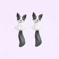 Husky Pup Earrings