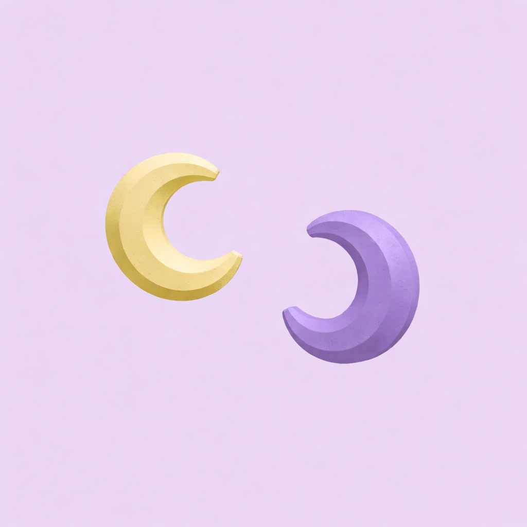 Moon Mellow Studs