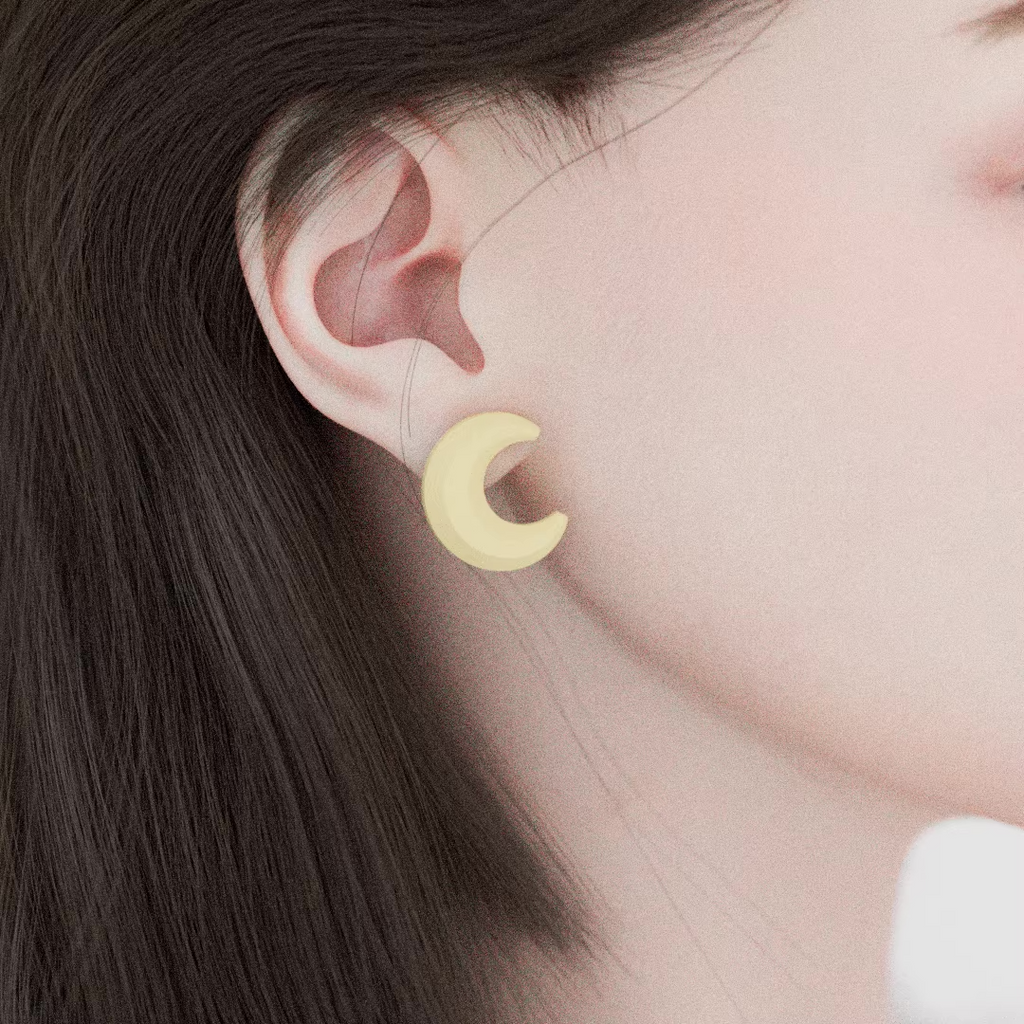 Moon Mellow Studs